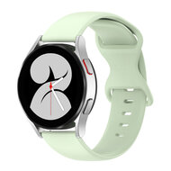 Solid color sportband - Groen - Samsung Galaxy Watch 4 - 40mm & 44mm