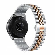 Stalen band - Zilver / rosé goud - Samsung Galaxy Watch Active 2