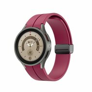 D-buckle sportbandje - Bordeaux - Samsung Galaxy Watch 5 (Pro) - 40mm / 44mm / 45mm