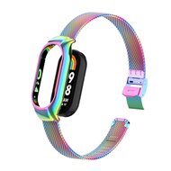 Milanese bandje met case - Multicolor - Xiaomi Smart band 8