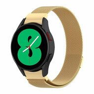 Milanese bandje (ronde connector) - Goud - Samsung Galaxy Watch 6 - 40mm & 44mm