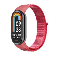 Sport loop nylon bandje - Koraalrood - Xiaomi Smart band 8